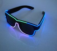 Halloween Easter Discos LED light glasses with lithium battery USB charge