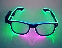 Discos parties Halloween Easter Festivals LED light glasses luminous glasses