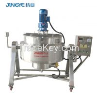 Cake Making Machine Sauce Cooking Kettle Tilting Jacketed Kettle