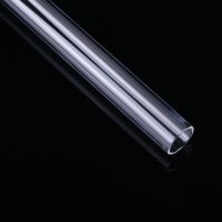 Heat Resistant Quartz Glass Cylinder Fused Silica Transparent Quartz Tubes