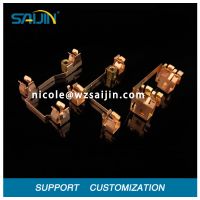 Electrical copper accessories brass metal stamping part for switch socket