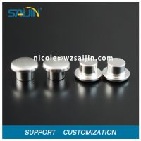 Electrical silver brass bimetal contact rivet for switch socket