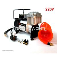 Ac Air Compressor Fs220ds 110v 220v Portable Mini Car Air Compressor