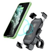 Motorcycle phone holder with Wireless USB CHARGER  Bsky