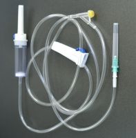 Sterilized Medical iv Infusion Giving Set With Needles