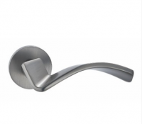 Zinc Lever Pull Door Handle For Hotel Home Villa Interior Door