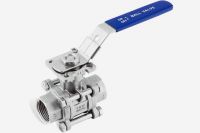 Hot sale 2&quot; light duty 3pc stainless steel ball valve