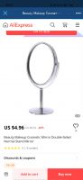 Beauty Makeup Cosmetic Mirror