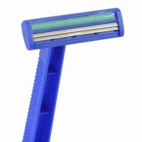 Twin Blade Stainless Steel Disposable Razor Shaving Razor (kd-2001l) Shaver For Men For Women