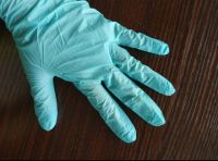 Disposable powder free medical chemical resistant examination cut resistant work nitrile glove