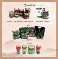 Overseas exporting Kimchi