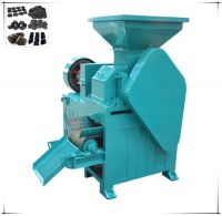 New design bread shape briquettes from double roller briquette machine