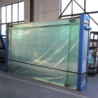 6.38mm~40.28 Mm Tinted, Color Coated Laminated Glass Buliding Glass