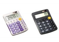 12 Digits Display, Calculator,3 Key