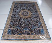 Yamei handmade silk persian carpet and rug for sale