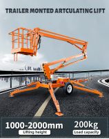 Aerial Work Towable Articulated Telescopic Cherry Picker Spider Boom Lift