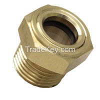 Brass Oil Sight Glass