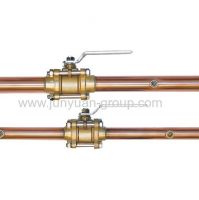 Copper pipe ball valve