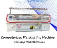 computerized flat knitting machine