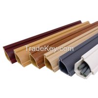 Pvc Triangle Cover Trunking For Home Office Cable Raceway Hider