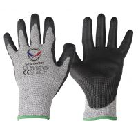 PU 302C, 13 Guage A3 CE CUT LEVEL C GLOVE PU Coated Glove 