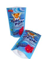 food packing laminated ziplock stand up pouch