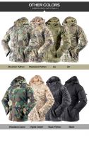 Outdoor Waterproof Breathable G8 Military Tactical Jacket