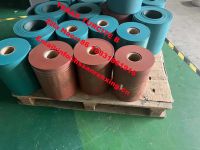 Thickness PTFE 1mm 1.2mm 1.5mm 5mm blue color PTFE turcite b CNC machine tool rails soft PTFE tape paste plastic belt