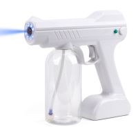 Atomization Sterilizer Rechargeable Blue light Ray Nano Micro Steam Spray Gun