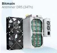 New Stock Bitmain Antminer Dr5 35th/S Blake256r14 Asic Miner Dcr Miner Antminer Dr5