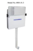 Hansbo Concealed Cistern, Dual Flush, Lower Tank, Compact Panel, Flush Volume Adjustable