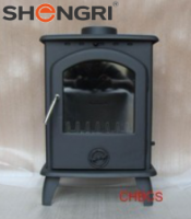 traditional cast iron wood stove