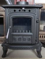 traditional wood stove