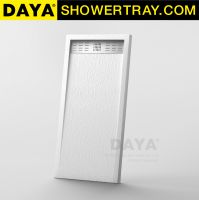 European market hot sale shower base washing stone pan resin lightweight shower tray