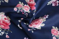 100% Polyester Digital Printed Floral Satin