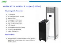 Mobile Air UV Sterilizer & Purifier I(Cabinet)