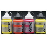 250ml Non-toxic Bright color Acrylic paint for Kids drawing use