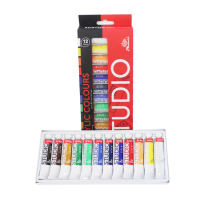  Best Selling Wholesale Acrylic Paint Sets Studio Series For Canvas Sets 6/10/12/18/24 colors