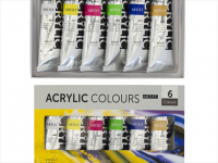 Professional Acrylic Paints 6 X 60ml