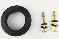 Toilet Kit Rubber Tank To Bowl Bolts and Rubber Gasket