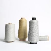 Textile Electric Temperature Heat Resistance Conductive Stainless Steel Blended Spun Yarn