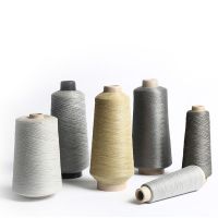 Textile Electric Temperature Heat Resistance Conductive Stainless Steel Blended Spun Yarn