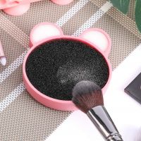 Make Up Washing Brush Gel Cleaning Mat Hand Tool Foundation Makeup Brush Scrubber Board Silicone Makeup Brush Cleaner Pad