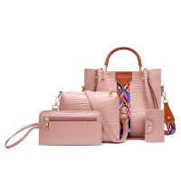 Hand Bag Set Women Pu Leather Shoulder Bag