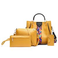 Hand Bag Set Women Pu Leather Shoulder Bag