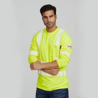 custom logo cotton construction uniform clothing hi vis work shirts