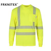 Frknitex Engineering Work Reflective Uniform Fr High Visibility Button Safety Shirts