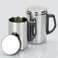 Double Wall Stainless Steel Vacuum Insulation Travel Mug Water Coffee Cup