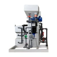 Multi functional powder flocculants preparation equipment automatic dosing system chemical dosing system for sludge dewatering