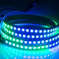Hot sales widely used LC8812 5050RGB LED light strip 144LED with IC built in and beautiful colors